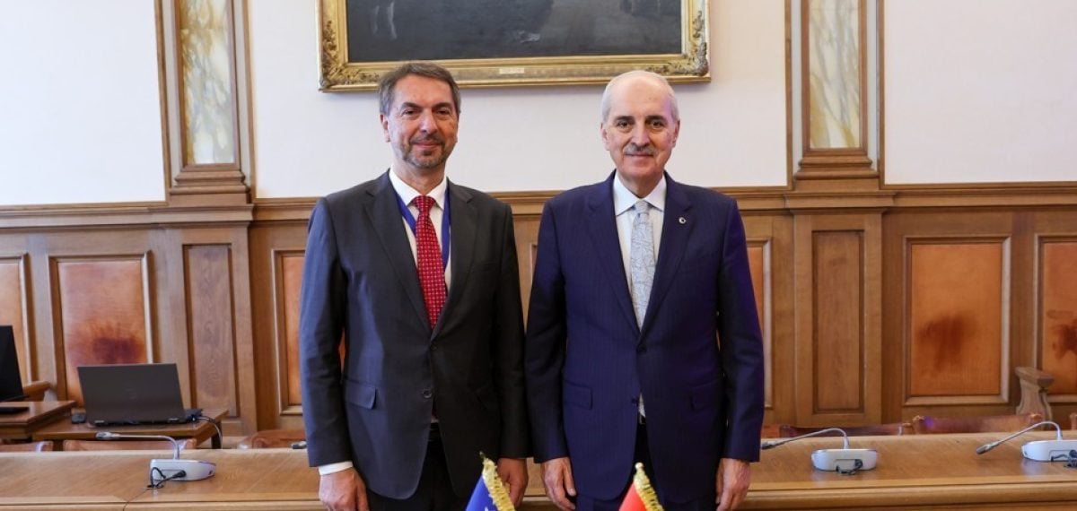 Numan Kurtulmuş Roma’da Marinko Çavara ile Bosna Hersek ilişkilerini görüştü
