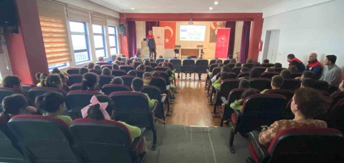 Öğrencilere gıda israfı eğitimi verildi ve bilinçlendirme hedeflendi