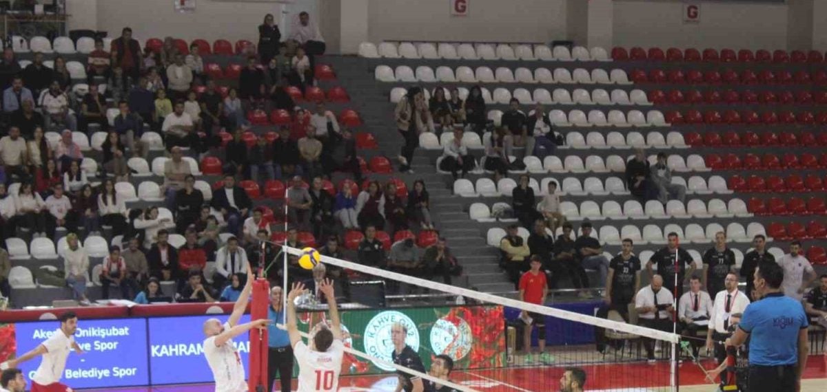 Onikişubat Belediyespor evinde Gebze Belediyespor’a 3-1 mağlup oldu