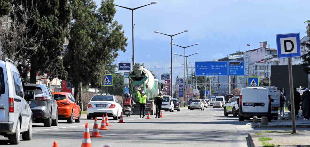 Ordu’da bir haftada 18 bin araç denetlendi, 3 bin 731 sürücüye işlem