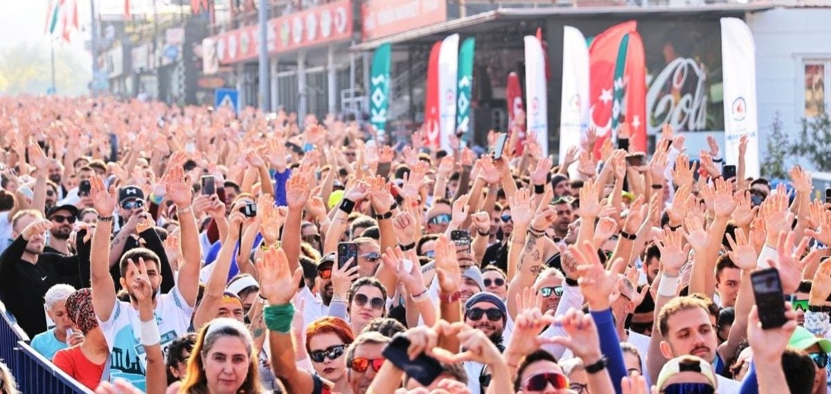 Pamukkale’de 10 bine yakın sporcu ile rekor katılımlı Lykos Yarı Maratonu