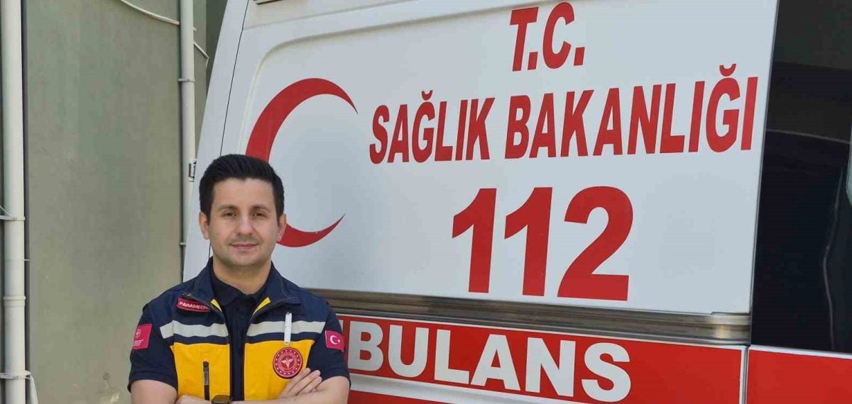 Paramedik Harun Özkan mesleğinin zorluklarını ve eğitim çalışmalarını anlattı