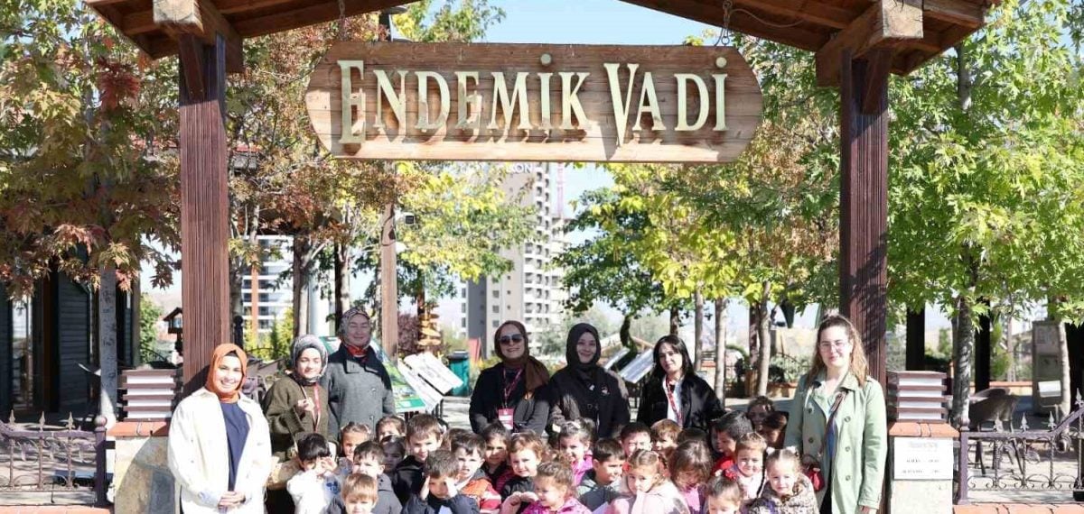 Pursaklar Endemik Vadi öğrencilerin doğayla buluştuğu eğitim alanı oldu