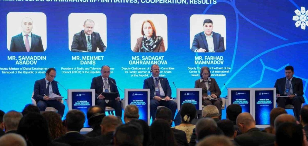 RTÜK Başkanı Daniş Bakü’de CICA Medya Forumu’nda Dijital Vatan Vurgusu