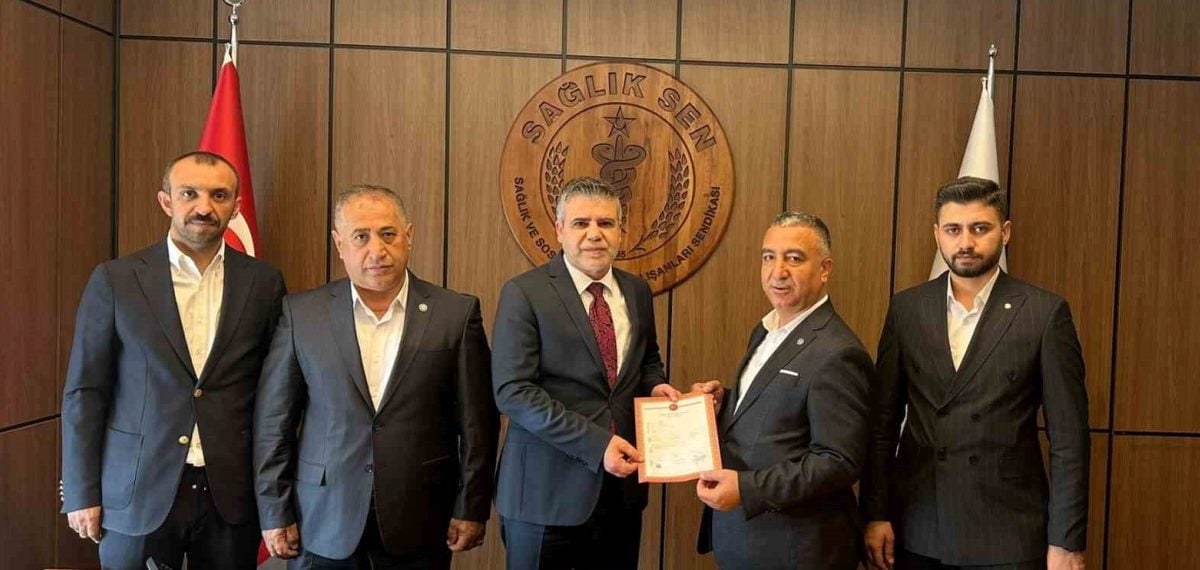 Sağlık‑Sen Şırnak Şubesi mülkiyetinde yeni hizmet binasının tapusunu aldı