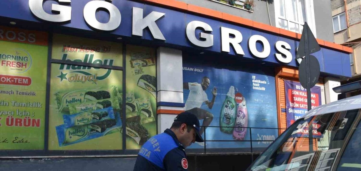 Şahinbey’de iki market son kullanma tarihi nedeniyle 3 gün kapatıldı