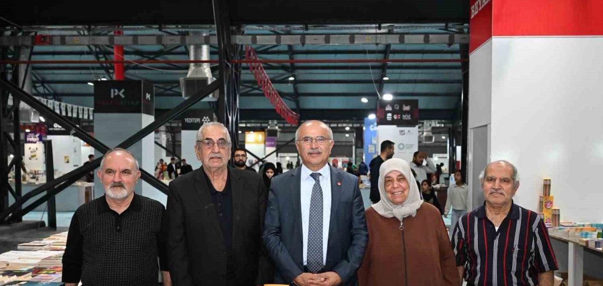 Sami Er Malatya Kitap Fuarı’nda yayınevi ve yazarlarla buluştu, memnuniyet vurgulandı