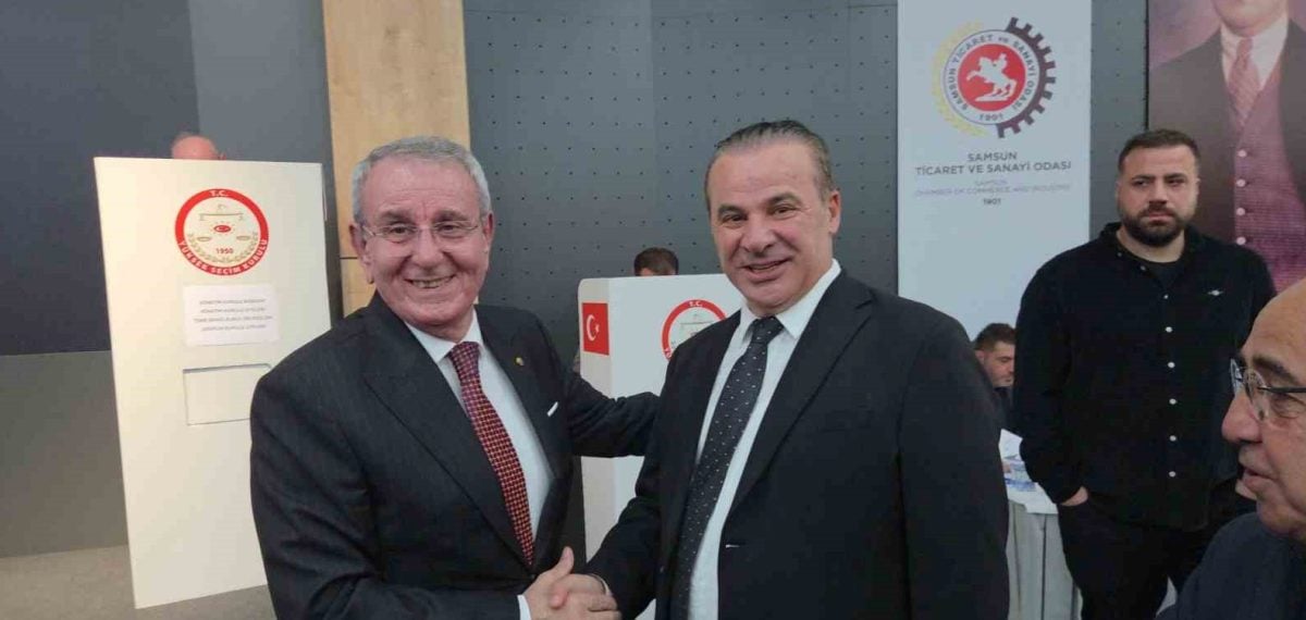Samsun TSO seçiminde Salih Zeki Murzioğlu yeniden başkan seçildi