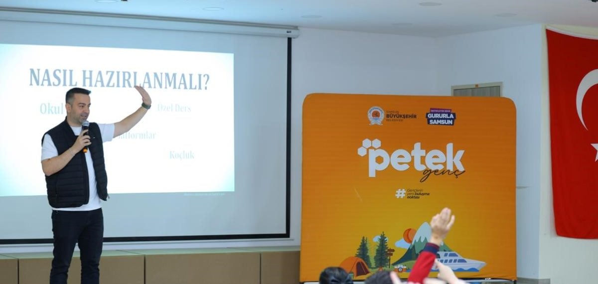 Samsun’da Petek Genç programları yeni dönemde okullarda başladı