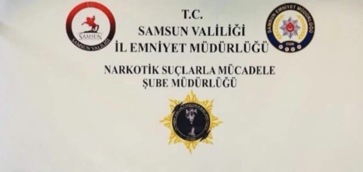 Samsun’da uyuşturucu operasyonunda çok sayıda sentetik hap ve arananlar yakalandı