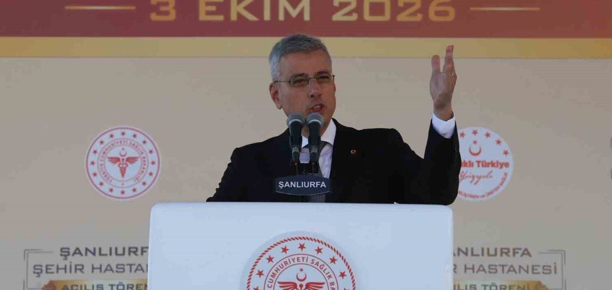 Şanlıurfa’da 2 bin yataklı şehir hastanesi hizmete girdi sağlıkta erken teşhis vurgusu