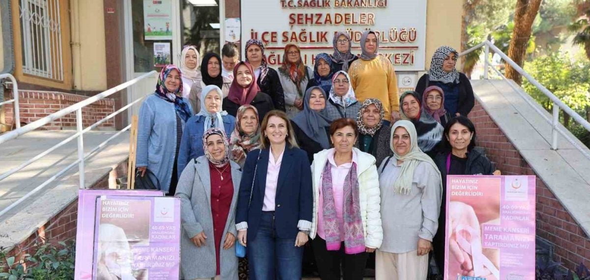 Şehzadeler kırsalındaki kadınlara ücretsiz KETEM taraması ve destek