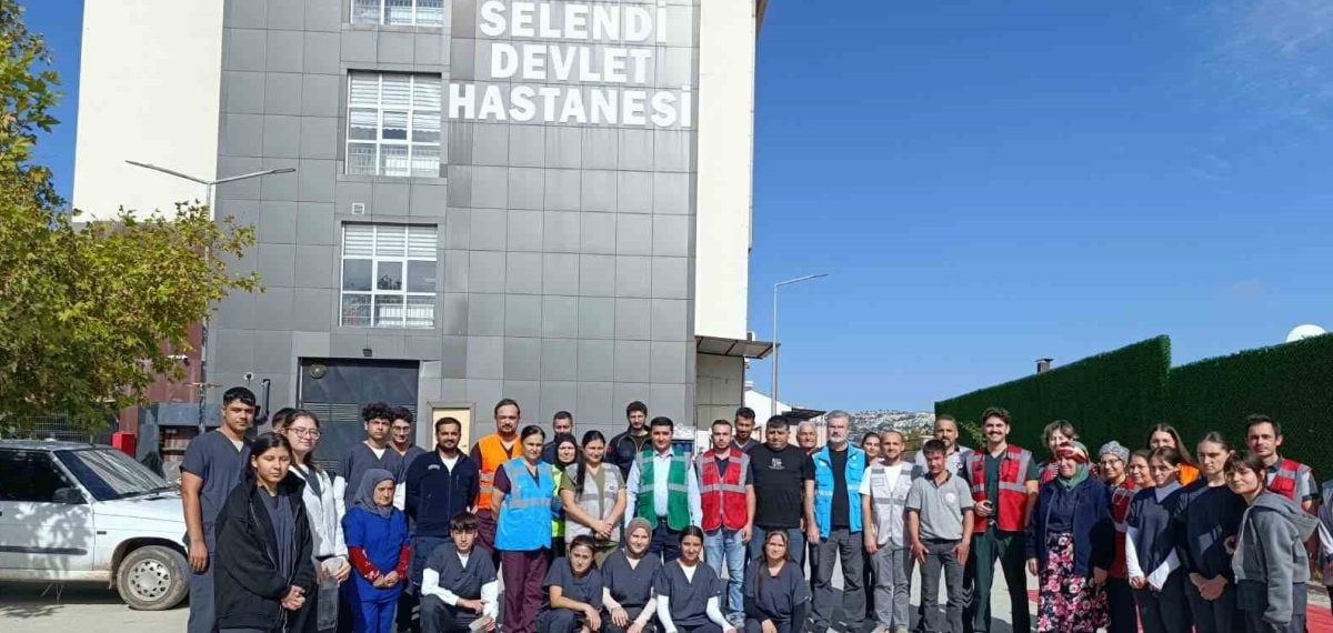 Selendi Devlet Hastanesi’nde toplu zehirlenme tatbikatı sağlık ekiplerinin koordinasyonunu sınadı