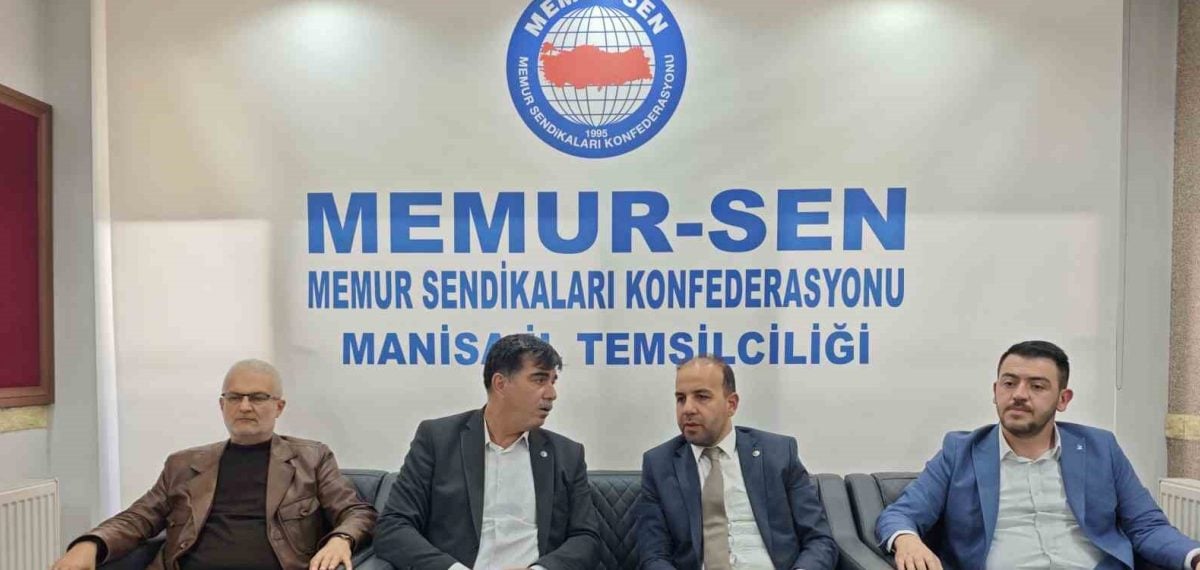 Selim Gültekin Memur‑Sen Manisa Temsilciliğini Ziyaret Edip Talepleri Dinledi