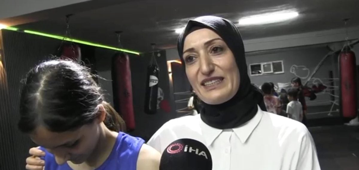 Siirtli 12 yaşındaki boksör Hiranur Yıldız milli takıma seçildi