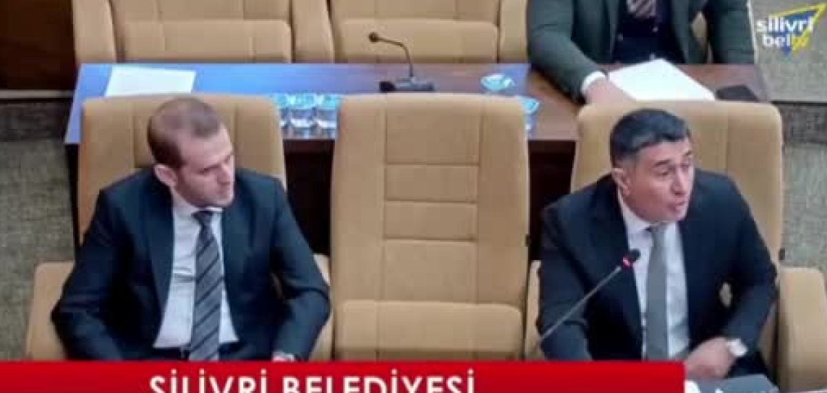Silivri meclisinde derenin üzerinde birkaç gündür yüzen yatak tartışması