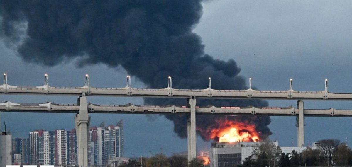 St Petersburg oil facilities and data centres struck in overnight drone attack