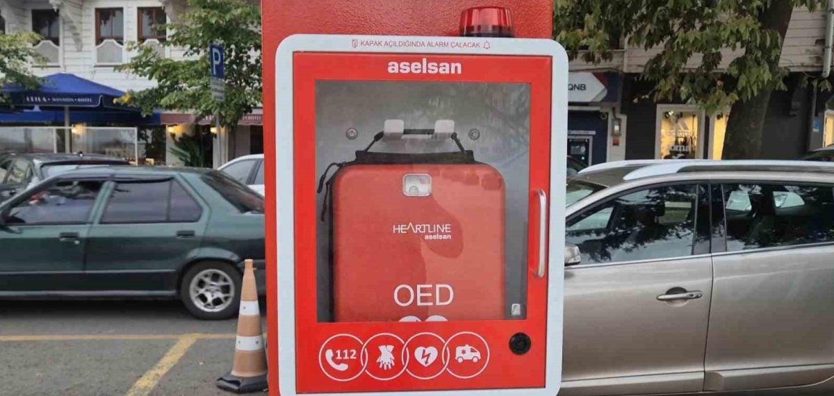 Tekirdağ’da 112 yoğunluğuna göre halka açık yerlerde yerli kalp cihazı yerleştirildi