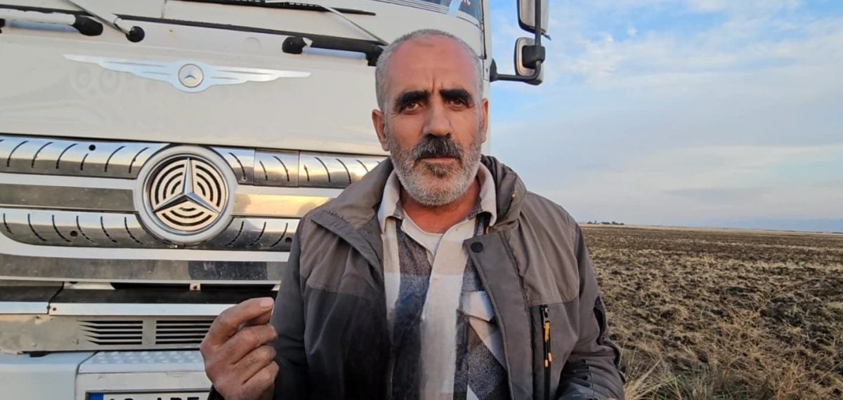 Tır sürücüsü kameraya dayanarak trafik jandarması raporuna itiraz etti