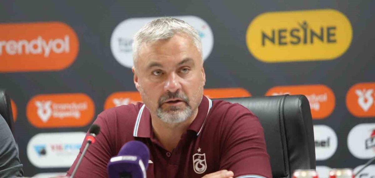 Trabzonspor deplasmanda Samsunspor’u 3-0 mağlup etti teknik direktör değerlendirdi