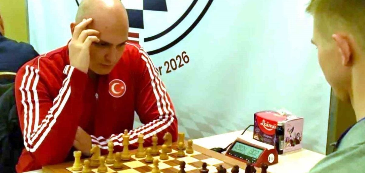 TSK Satranç Takımı Letonya’da takım şampiyonu oldu; Egemen Gülden üçüncü