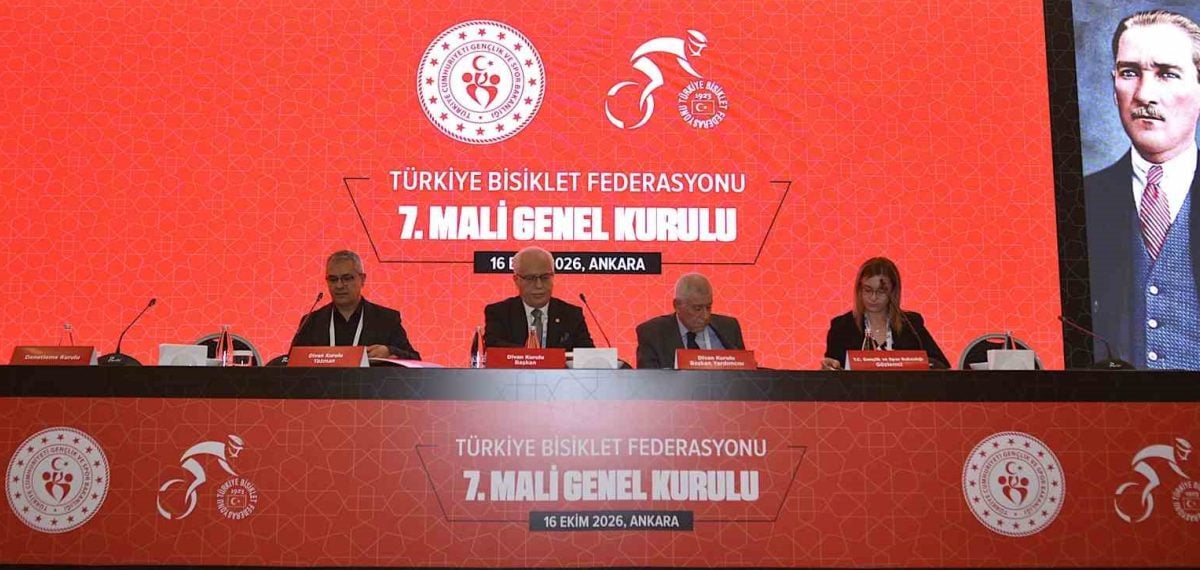 Türkiye Bisiklet Federasyonu yönetimi delegelerin oyu ile güven tazeledi