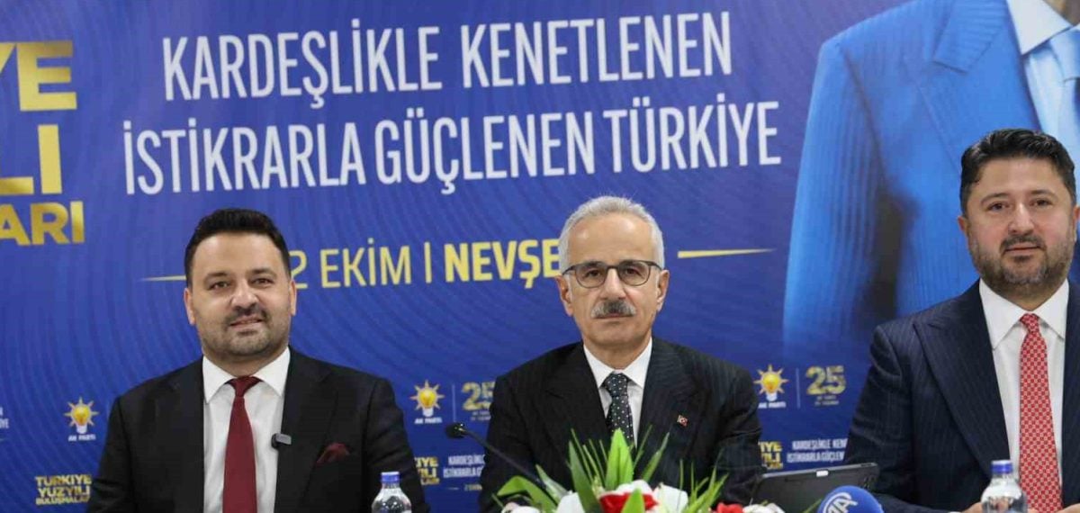 Ulaştırma Bakanı Uraloğlu: Terörsüz Türkiye ile yatırımlar hızlanacak