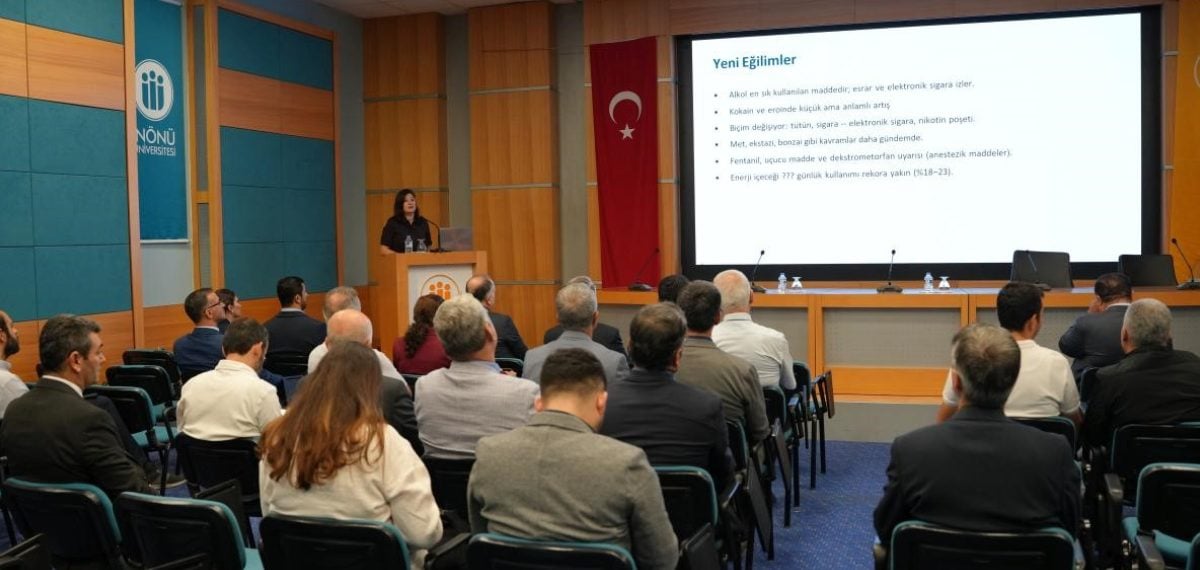 Üniversite yöneticilerine kampüste madde bağımlılığı farkındalık eğitimi verildi