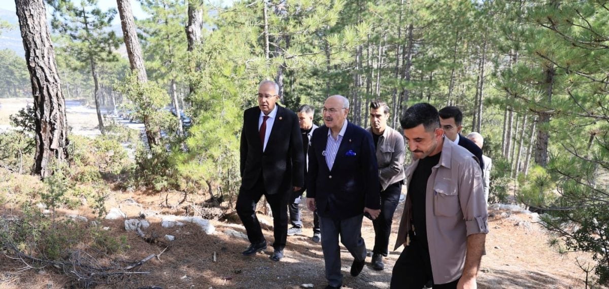 Vali Köşger Çameli’de Millet Bahçesi ve Diyaliz Merkezi çalışmalarını inceledi
