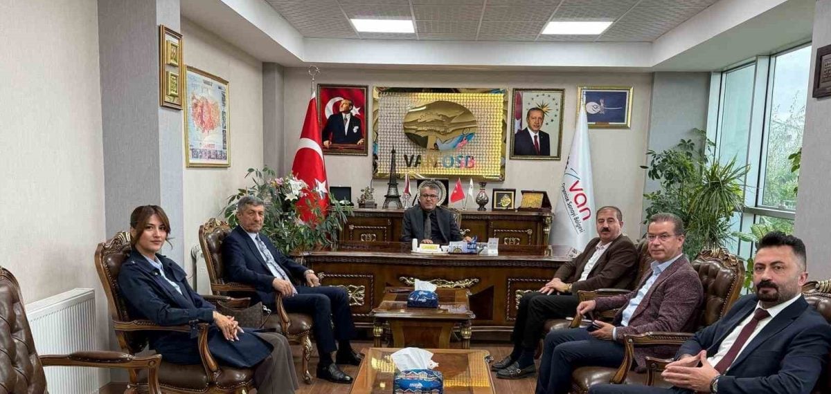 Van OSB heyeti ağırladı; yatırım ve istihdam hedefleri vurgulandı