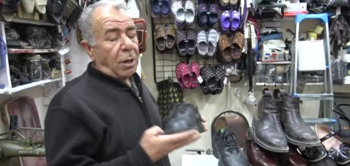 Van’da kışla birlikte ayakkabı tamirine yoğun ilgi işlerde artış yaşandı