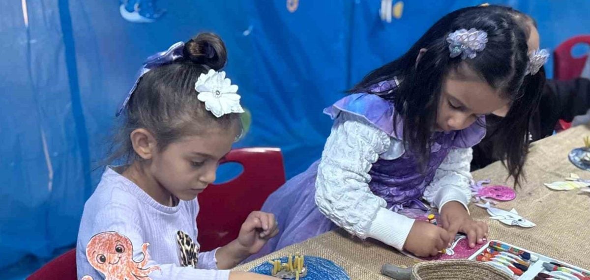 Yavuz Sultan Selim Anne Çocuk Oyun Evi’nde miniklere deniz teması etkinliği gerçekleştirildi