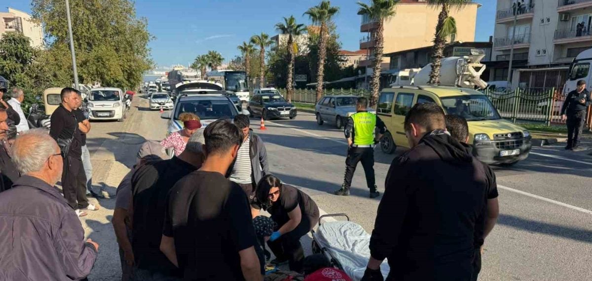 Yaya geçidinde çarpışma sonucu bir kişi hayatını kaybetti