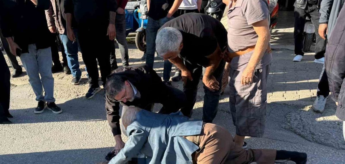 Yaya geçidindeki çarpışmada Serik Belediye Başkanı yaralılara ilk müdahaleyi yaptı