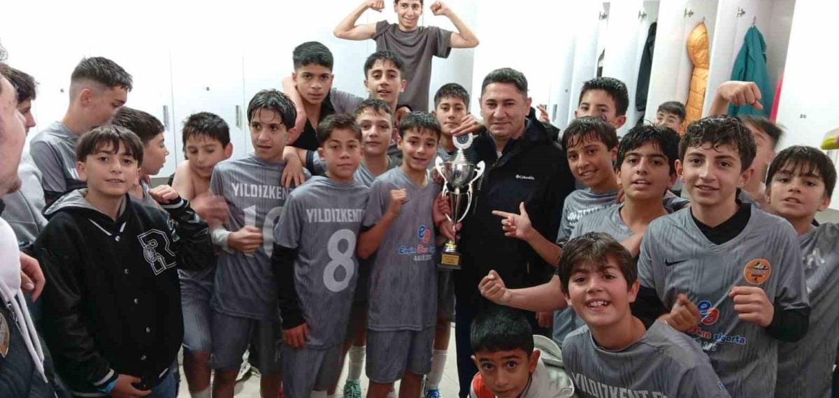 Yıldızkentspor penaltılarla U14 şampiyonu oldu Erzurum’da coşku